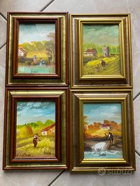 Set 6 quadretti 25x20