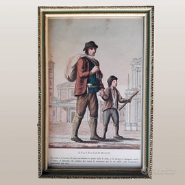 riproduzione stampa A. Biasioli "Arti e Mestieri"