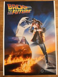 poster Ritorno al Futuro film iconico Wallart 