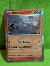 Carta Pokémon Reshiram Base 130 HP (IT) Holo