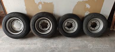 Set 4 Ruote DUNE BUGGY Epoca - 5 Fori