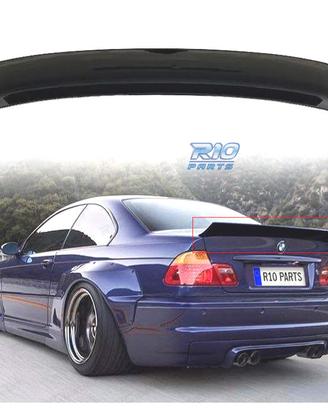 SPOILER BMW E46 COUPE 98-05 NERO LUCIDO DUCK TAIL
