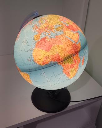 LAMPADA MAPPAMONDO 3D