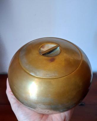 Scatola sfera design Teghini Firenze, epoca '70.