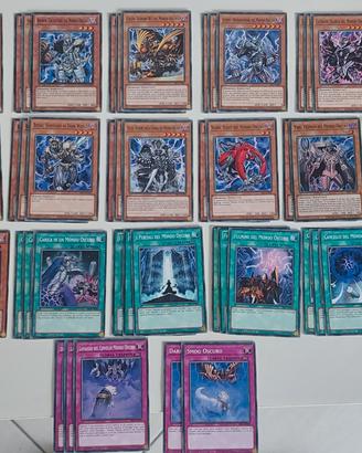 lotto base deck mondo oscuro (yugioh)