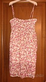 Vestito vestitino estivo floreale donna regolabile