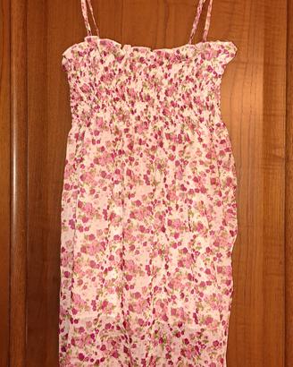 Vestito vestitino estivo floreale donna regolabile