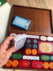 Scatola da gioco, DIDATTO , pojer,, dadi, fiches