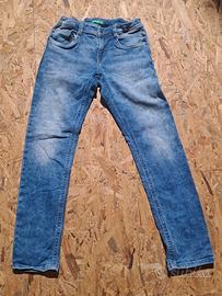 Benetton sale jeans ragazzo