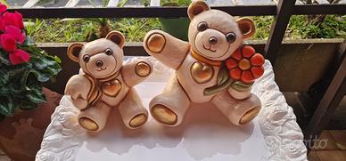 set 2 orsetti Thun, uno grande e uno medio