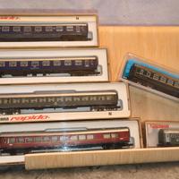 Modellini vagoni treno