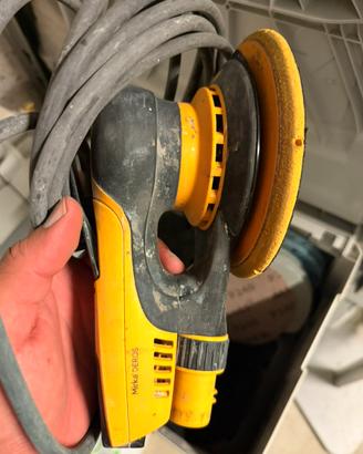 Levigatrice mirka deros 150mm + abrasivi