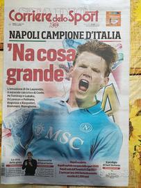 napoli campione d'Italia il corriere dello sport 