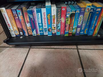 videocassette cartoni animati 