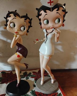 Coppia Statuette BETTY BOOP King Features Synd.