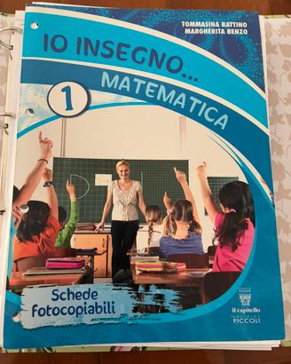 Libro “Io insegno matematica” 1 sc primaria elemen