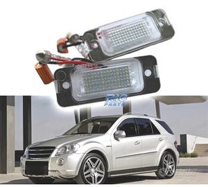 LUCI TARGA A LED PER MERCEDES CLASSE ML W164 2008 