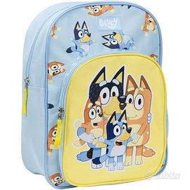 BLUEY - zaino scuola medio, blu