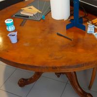 Tavolo tondo legno
