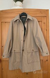 Trench donna in misto cotone