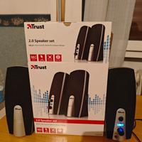 Casse Trust 10W USB+Jack