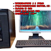 COMPUTER DESKTOP - PC HP PRODESK 400 G2 MT + MONIT