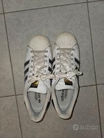 Scarpe Adidas Superstar bianche 44