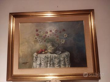 Quadro olio su tela