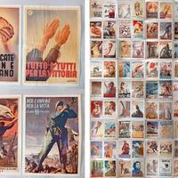 Manifesti epoca fascismo, lotto 3bis da 2pz vari