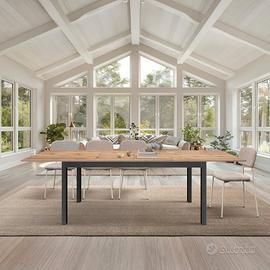 Nuovo tavolo allungabile laminato