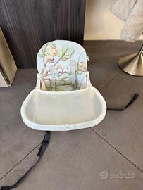 Seggiolino Alzata da tavolo con vassoio pieghevole