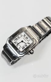 CARTIER SANTOS  LADY ACCIAIO