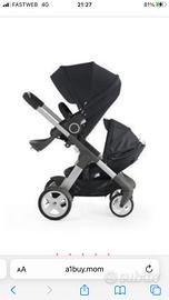Passeggino stokke cruisy, seggiolino bici, sedie