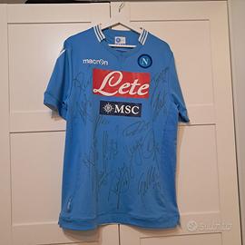 Maglia SSC Napoli autografata-stagione  2013/14