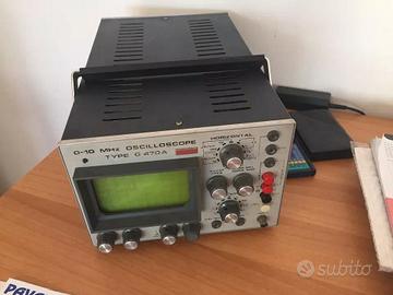 OSCILLOSCOPIO MARCA UNAOHM MODELLO G470A