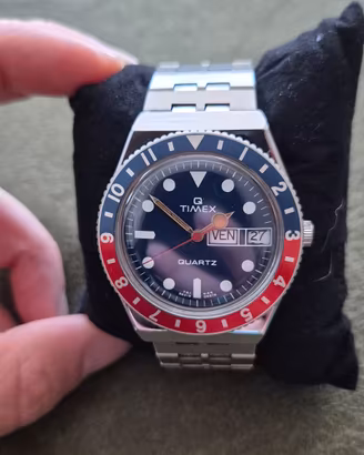 Timex Q Vintage “Pepsi” – Originale anni ‘70