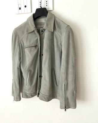 Giacca camoscio grigio Jeckerson donna