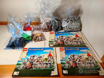 LEGO 7946 KING'S CASTLE 100% COMPLETO SMONTATO.