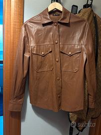 Camicia similpelle mixeri