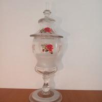Vaso liberty decorato a mano