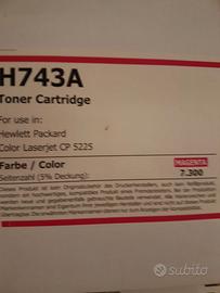 CE743A TONER per HP/Canon  colore: MAGENTA