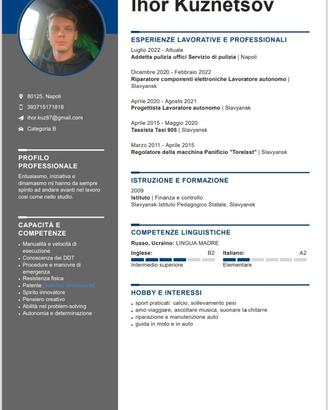 Operaio/Produzione/Settore manifatturiero