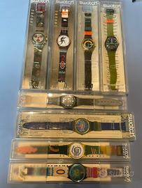 8 Orologi marca Swatch vintage