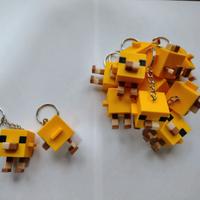 Portachiavi Pulcino (Minecraft)