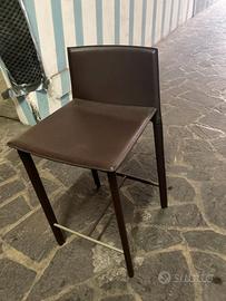 sgabello pelle cattelan