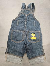 Salopette jeans Disney Pluto 4 / 6 mesi 68 cm