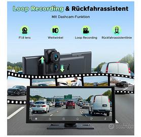 Carplay Android auto 10,25 pollici con dashcam