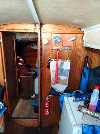 Barca in legno di 9m