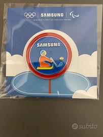 Spilla olimpiadi invernali samsung