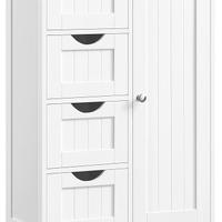 VASAGLE Mobile da Bagno LHC41W (b4)